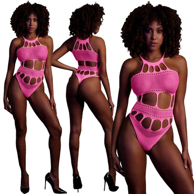 Sexy Niesamowiete Neonowe Body Ouch! 832 Pink