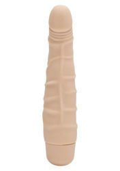 Mniejszy Naturalny Wibrator Silikonowy Penis - Silicone Classic