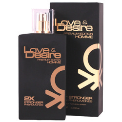 Perfumy z Feromonem Love & Desire Premium Edition Męskie 100ml