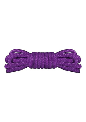 Fioletowa Linka Do BDSM - Ouch! Japanese Mini Rope Purple 1,5 m