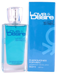 Perfumy z Feromonem Love & Desire Męskie 50ml