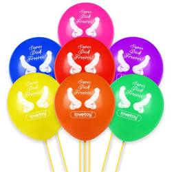 Balony z Penisami Na Wieczór Panieński - Super Dick Forever (Pack of 7)