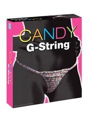 Damskie Stringi z Pudrowych Cukierków Candy G-String