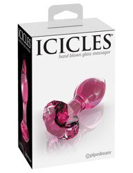 Diamentowa Wtyczka Analna ze Szkła - Icicles No 79