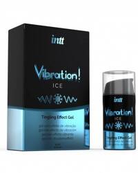 INTT PŁYNNY WIBRATOR! Wibracyjny Żel Lodowy Vibration Ice 15ml