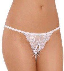 Koronkowe Stringi Damskie Otwarte SoftLine 2307