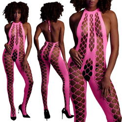 Neonowy Bodystocking Ouch! 835 Pink