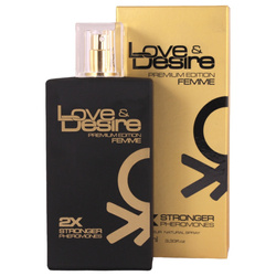 Perfumy z Feromonem Love & Desire Premium Edition Damskie 100ml