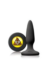 Silikonowa Wtyczka Analna Mojis Plug Mini - Emoji Kupa