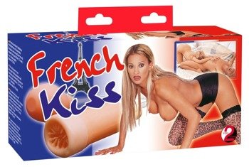 Symulator Seksu Oralnego z Wibracją i Pompką - French Kiss