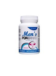 Tabletki o Potrójnym Działaniu na Penisa - Men's PowerMax 60 Sztuk