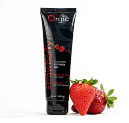 Żel Truskawkowy Do Seksu - Flavored Intimate Gel Strawberry ORGIE 100 ml