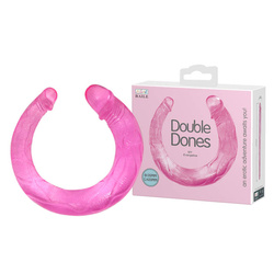 Żelowe Dildo Podwójne - Dwustronny Penis Double Dones 42cm