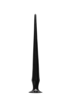 Ass Spike Dildo - 42 cm - Black, Długa Sonda