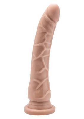 Bardzo Długi Penis Z Przyssawką - Get Real 8 Inch Dong 22cm!