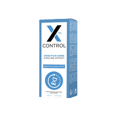 Chłodzący Krem Do Pielęgnacji i Stymulacji Penisa - Xtra Control Cooling Effect 40 ml