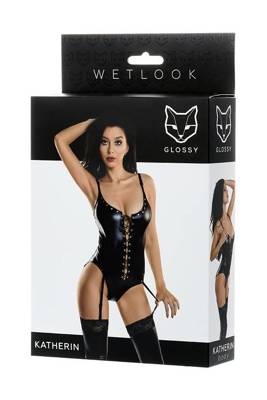 Drapieżne Body z Wiązaniem - Katherin Glossy