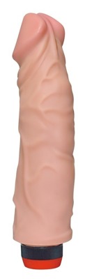 Gruby Naturalny Wibrator Żelowy Penis - Pascha