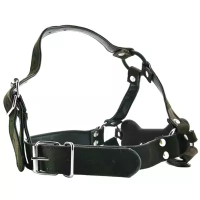 Knebel W Kształcie Kości - Colt Camo Bone Gag BĄDŹ JEGO SUKĄ!