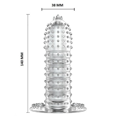 Kolczasta Nakładka na Penisa - Penis Sleeve