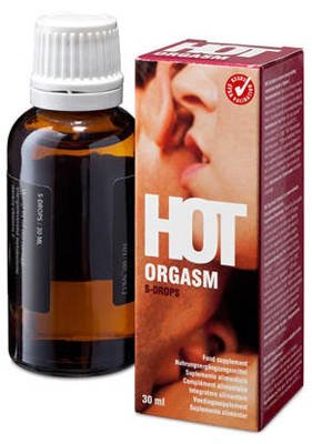 Krople Rozkoszy - Hot Orgasm S-Drops 30ml
