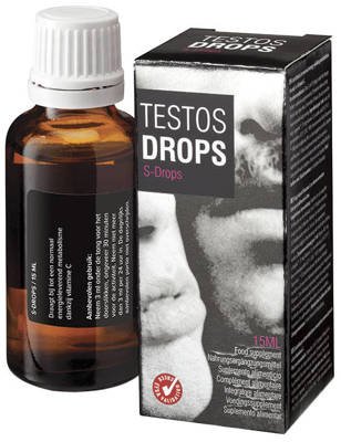 Krople dla Mężczyzn - Testos Drops S-Drops 15 ml