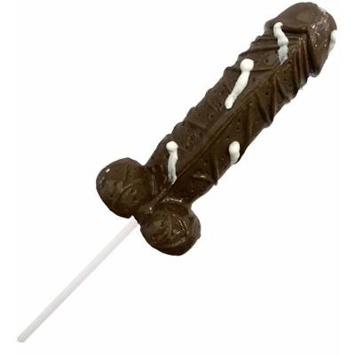 Lizak Penis XL Smak Ciemnej Czekolady - Dark Chocolate Flavour Cum Pop