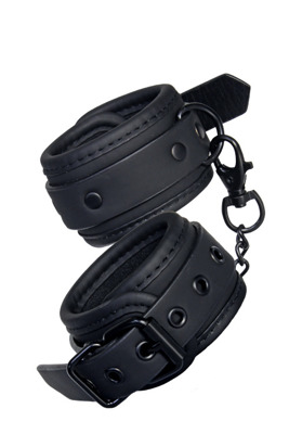 Luksusowy Fetysz - Kajdanki Na Ręce Blaze Handcuffs Black