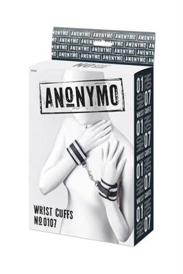 Miękkie Kajdanki Z Dodatkiem Satyny - Anonymo Wrist Cuffs No 0107