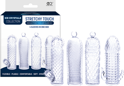 Nakładki Na Penisa Seductive Tickler Sleeve 4 Pack (Clear)