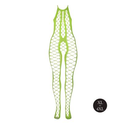 Neonowy Bodystocking Ouch! 835 Green 