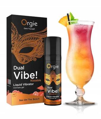 ORGIE ŻEL DUAL VIBE! SEX ON THE BEACH WIBRATOR - 15 ML