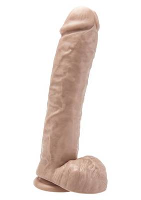 Ogromne Dildo Z Jądrami I Przyssawką - Get Real 11" 28cm