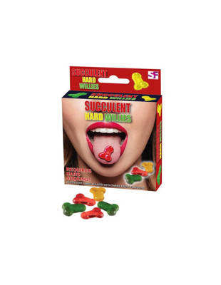 Owocowe Peniski Cukierki - Succulent Hard Willies 90g