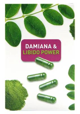 Pobudzające Tabletki Dla Kobiet - Premium Moringa +Damiana Libido Power 60 Szt.