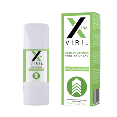 Pobudzający Penisa Krem z Imbirem i Kozieradką - Xtra Viril Virility Cream 75 ml