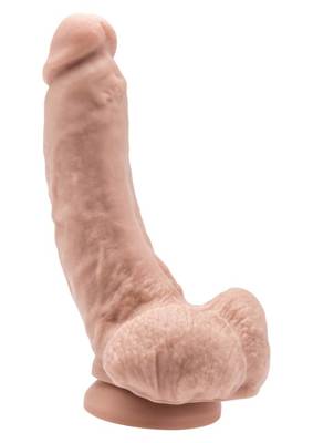 Realistyczne Dildo Wielkie Jądra - Get Real 8" 21,3cm