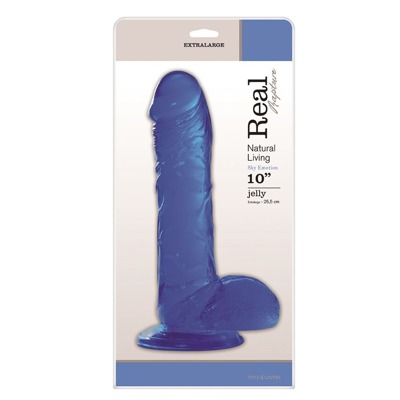 Realistyczny Fantom Penisa Dildo Real Rapture 10"