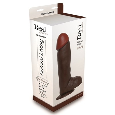 Realistyczny Fantom Penisa Dildo Real Rapture 11"