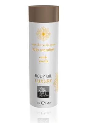 Shiatsu Jadalny Olejek do Masażu - Luxury Body Oil Vanilia  75ml