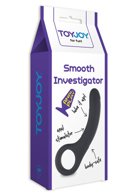 Silikonowe Dildo Analno-Waginalne - Smooth Investigator