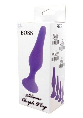 Silikonowy Korek Analny - Boss Large