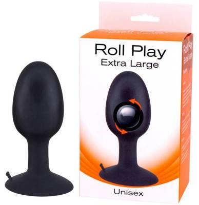 Silikonowy Korek Analny - Roll Play Extra Large