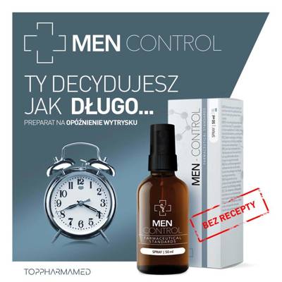 Spray Opóźniający Wytrysk dla Mężczyzn MEN - CONTROL 50 ml