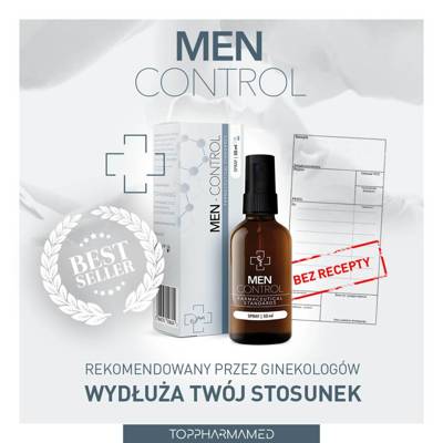 Spray Opóźniający Wytrysk dla Mężczyzn MEN - CONTROL 50 ml