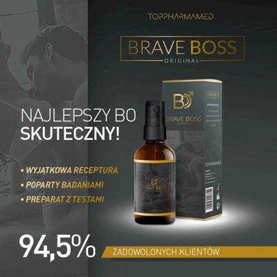 Spray Wydłużający Stosunek - BRAVE BOSS Original Spray 50 ml