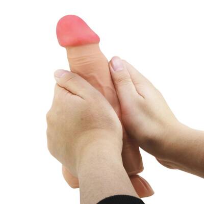 Super Realistyczne Dildo Real Feel Sliding Skin 21 cm