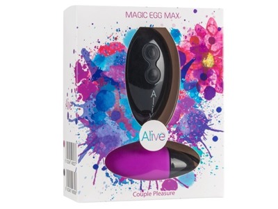 Ultra-Mocne Silikonowe Jajo Bezprzewodowe Alive Magic Egg Max