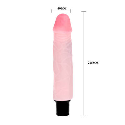 Wibrator Penis z Cyberskóry Realistic Skin 6,5'' BW-027003