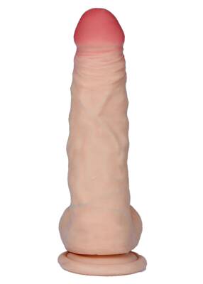 Wibrator Penis z Przyssawką Cyber Skin - LoveClonex Achilles 7,5"